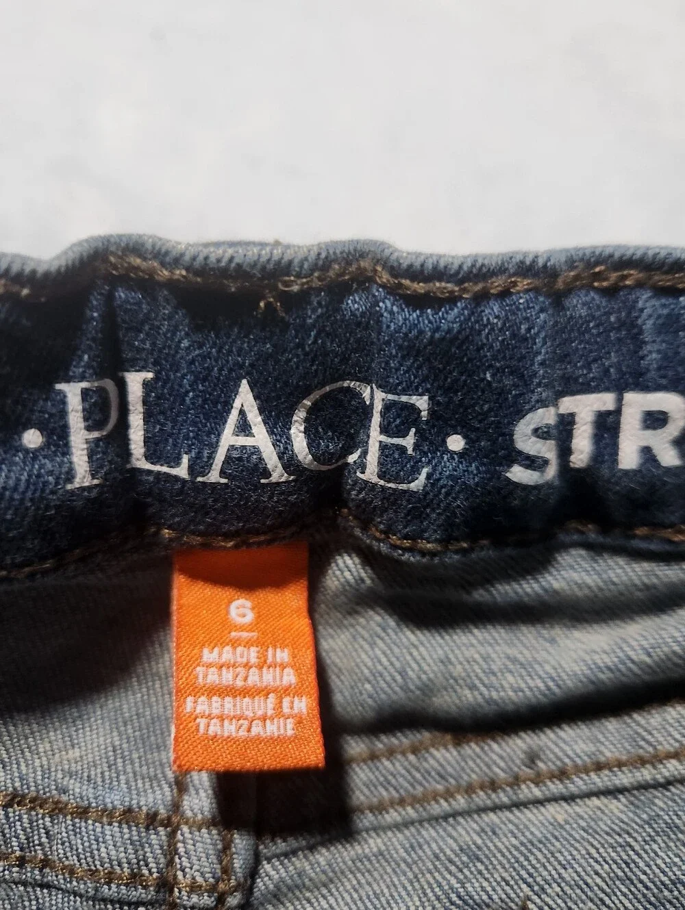Classic Boy's Dark Blue Straight Leg Jeans